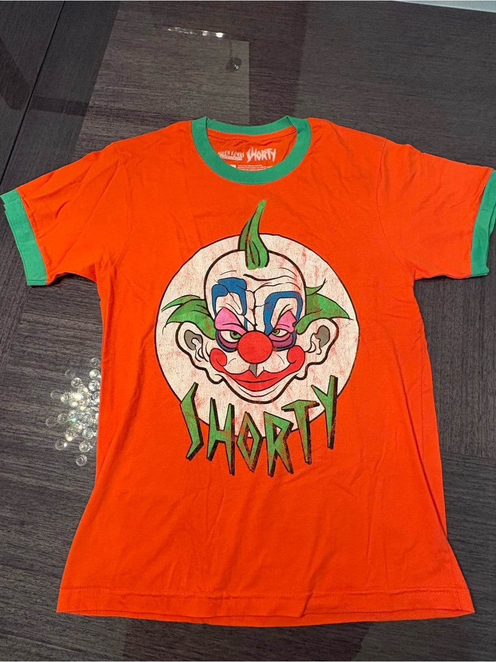 Fright Rags Small Killer Klowns Shorty Shirt.